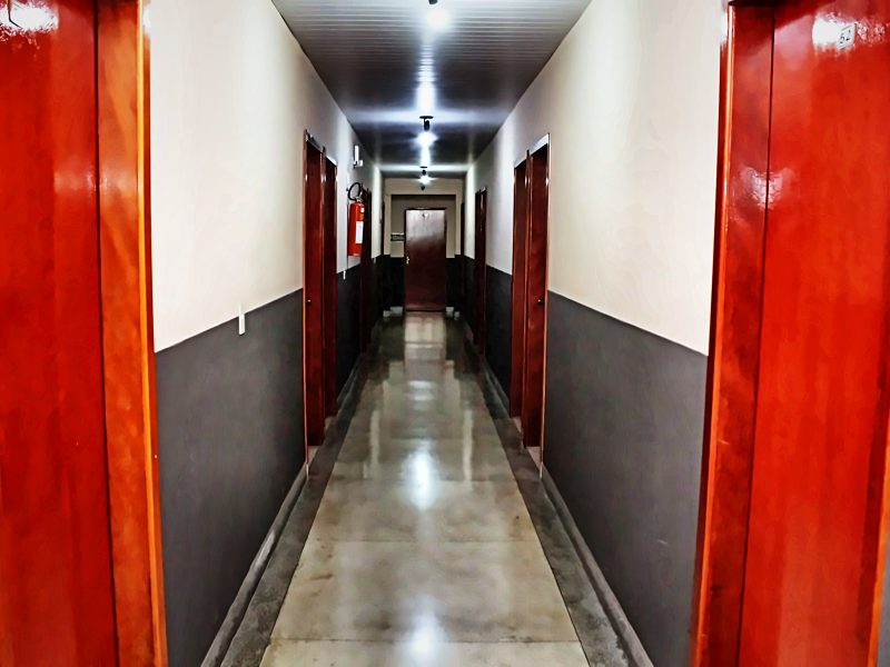 Corredor dos quartos — Acesso aos apartamentos